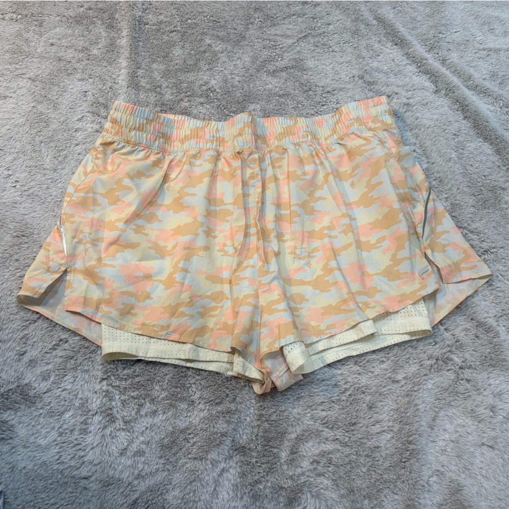 Fabletics Perforated Run Shorts